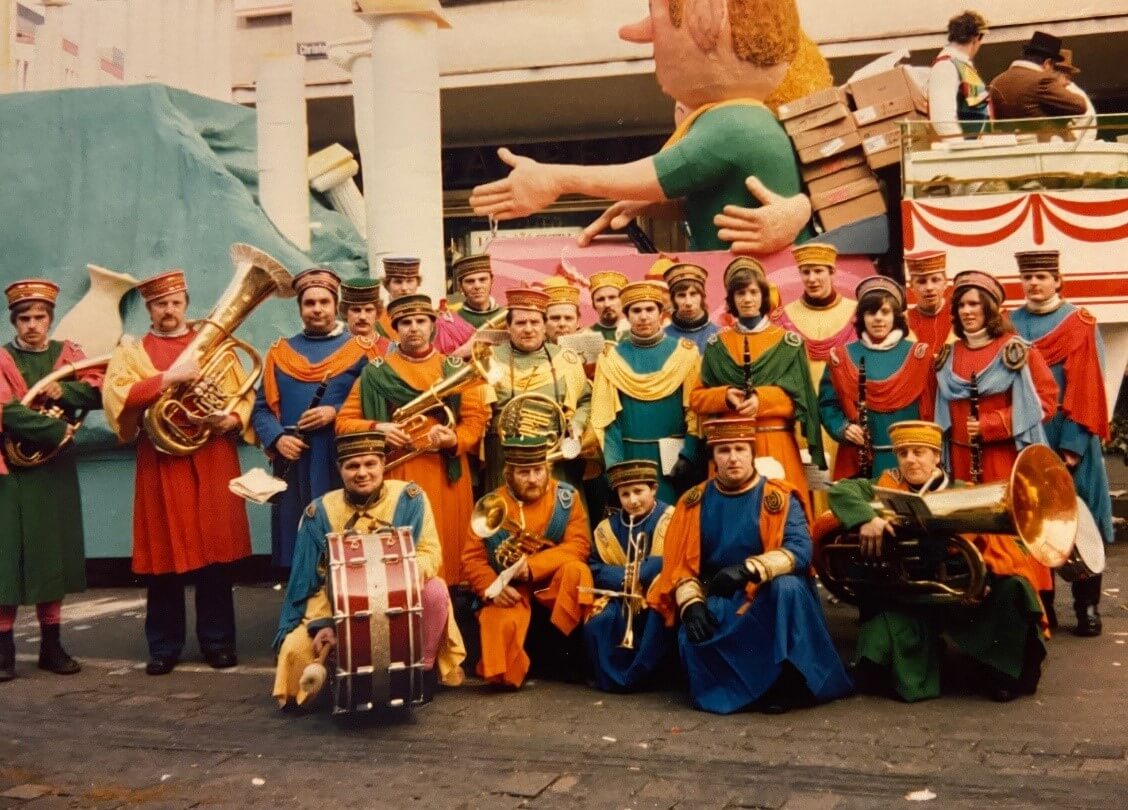 MVHecken.de - Teilnahme am Rosenmontagszug in Köln im Jahre 1979